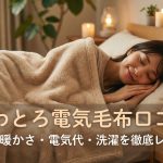 ふわとろ電気毛布口コミ 評判｜暖かさ・電気代・洗濯を徹底レビュー
