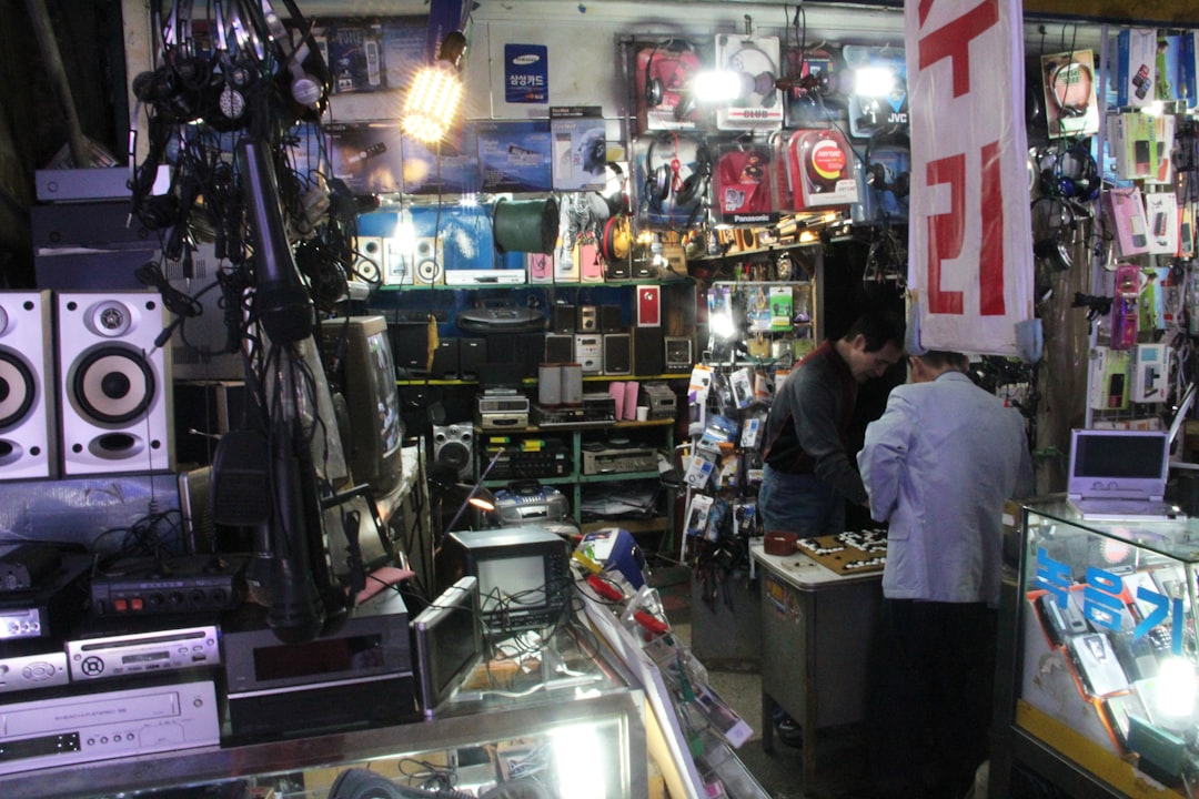 家電量販店の店頭